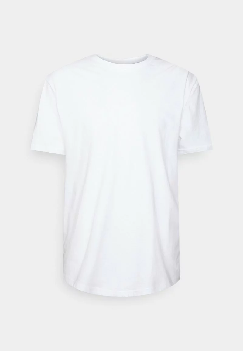 Pier One Uomo 7 PACK - T-shirt Basic - Mottled Dark Grey/white/black 6 Pier One Uomo 7 PACK - T-shirt Basic - Mottled Dark Grey/white/black - immagine 4