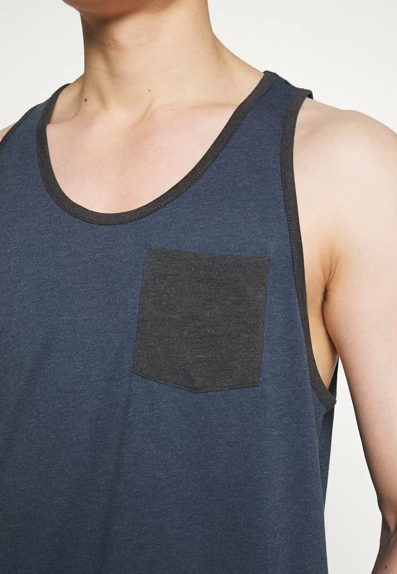 Pier One Uomo Top - Mottled Blue 8 Pier One Uomo Top - Mottled Blue - immagine 6