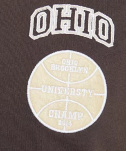 Pier One Uomo GRAPHIC T-SHIRT - T-shirt Basic - Brown