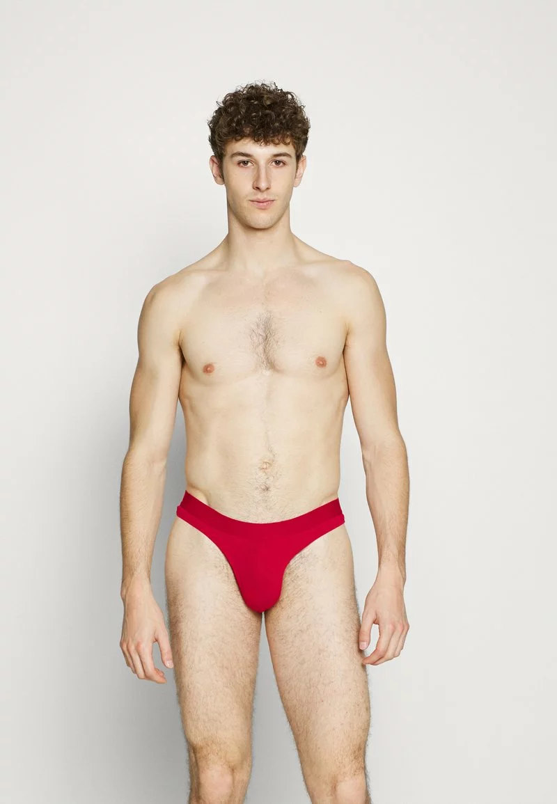 Pier One Uomo 3 PACK - Slip - Dark Grey/brown/red 3 Pier One Uomo 3 PACK - Slip - Dark Grey/brown/red