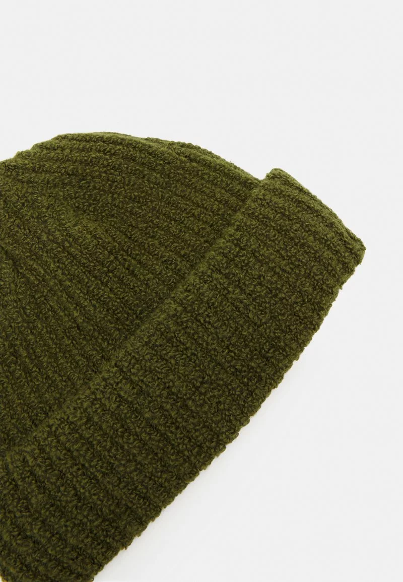 Pier One SHORT MICRO BEANIE UNISEX - Berretto - Green 5 Pier One SHORT MICRO BEANIE UNISEX - Berretto - Green - immagine 3