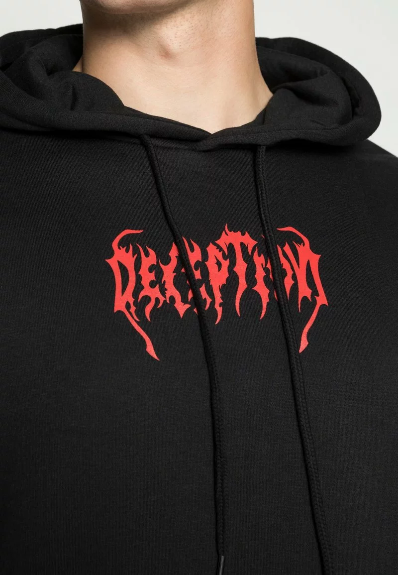 Pier One UNISEX - Felpa Con Cappuccio - Black 7 Pier One UNISEX - Felpa Con Cappuccio - Black - immagine 5