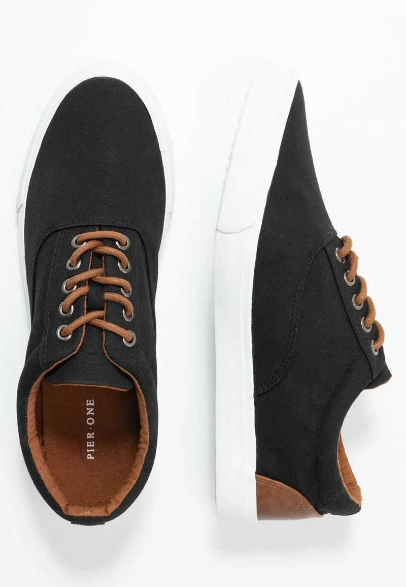 Pier One Uomo Sneakers Basse - Black 4 Pier One Uomo Sneakers Basse - Black - immagine 2