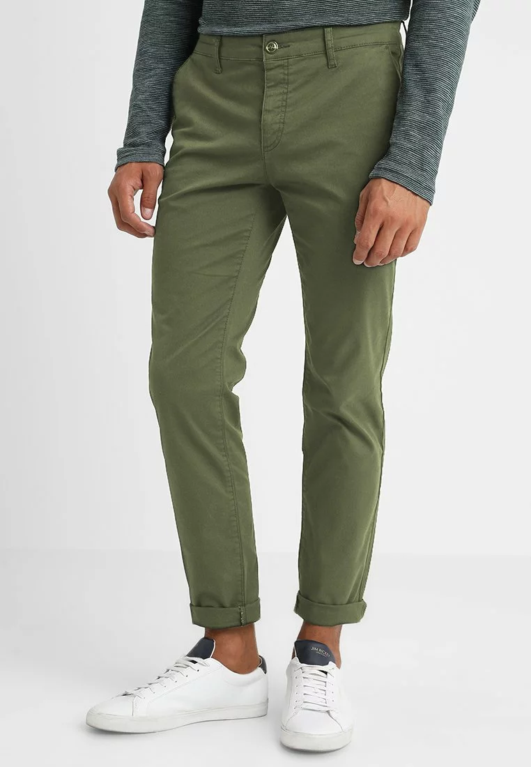 Pier One Uomo Chino - Dark Green 3 Pier One Uomo Chino - Dark Green