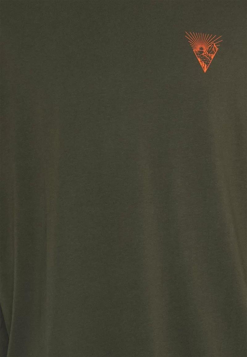 Pier One Uomo T-shirt Con Stampa - Olive 5 Pier One Uomo T-shirt Con Stampa - Olive - immagine 3