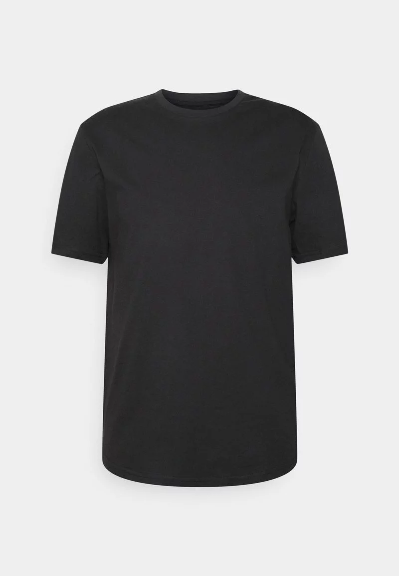 Pier One Uomo 3 PACK - T-shirt Basic - Black 4 Pier One Uomo 3 PACK - T-shirt Basic - Black - immagine 2