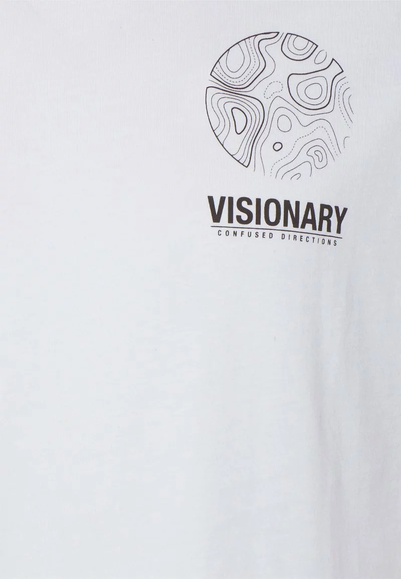 Pier One Uomo T-shirt Con Stampa - White 5 Pier One Uomo T-shirt Con Stampa - White - immagine 3