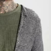 Pier One Uomo Cardigan - Light Grey/black -Offerta Economica Pier One 09588dd2fbc6415f93ff41130778140b