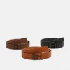 Pier One Unisex 3 PACK - Cintura - Black/brown/cognac 2 Pier One Unisex 3 PACK - Cintura - Black/brown/cognac -Offerta Economica Pier One 09d87bd208674428961aeac9990444a4