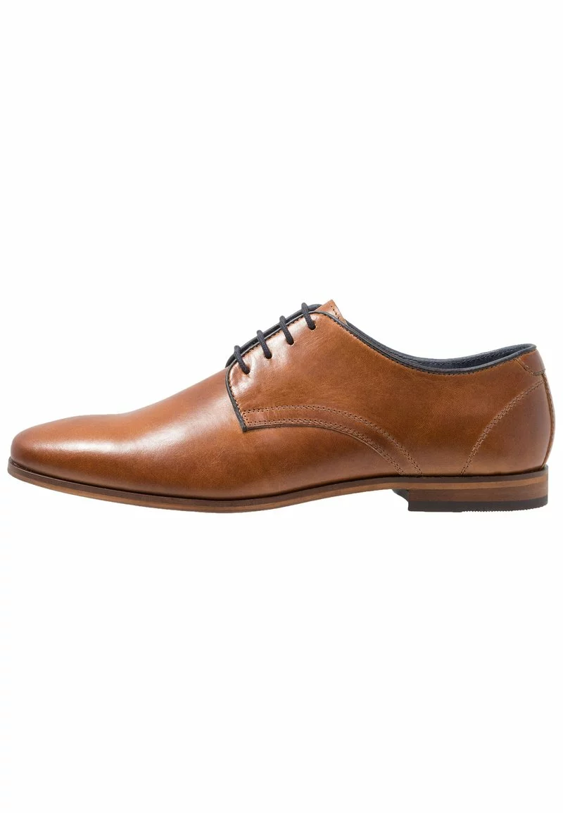 Pier One Uomo LEATHER - Stringate Eleganti - Cognac 3 Pier One Uomo LEATHER - Stringate Eleganti - Cognac