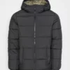 Pier One Uomo BASIC PUFFER JACKET WITH CONTRAST HOOD - Giacca Invernale - Black/olive 10 Pier One Uomo BASIC PUFFER JACKET WITH CONTRAST HOOD - Giacca Invernale - Black/olive -Offerta Economica Pier One 0af67baf0bbc42b4b7721cbde50c95b0