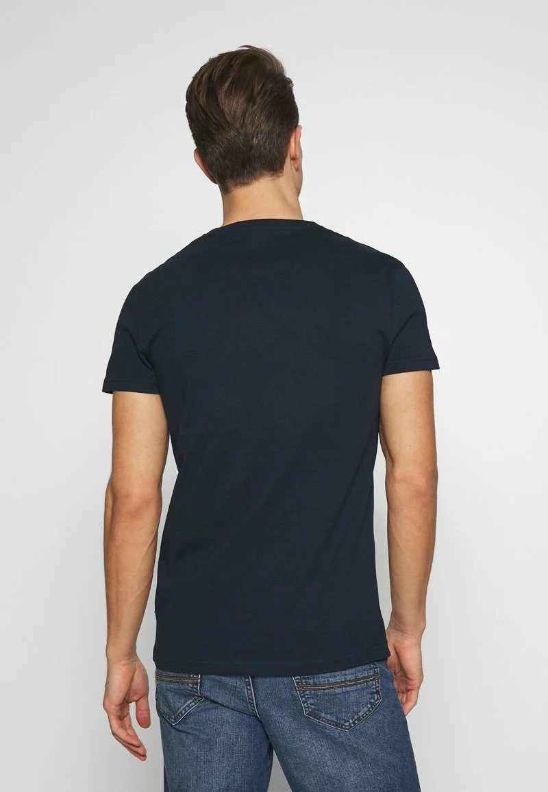 Pier One Uomo T-shirt Basic - Dark Blue 5 Pier One Uomo T-shirt Basic - Dark Blue - immagine 3