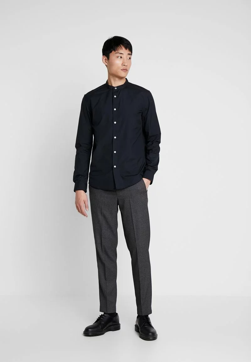 Pier One Uomo 2 PACK - Camicia - Oliv/black 3 Pier One Uomo 2 PACK - Camicia - Oliv/black