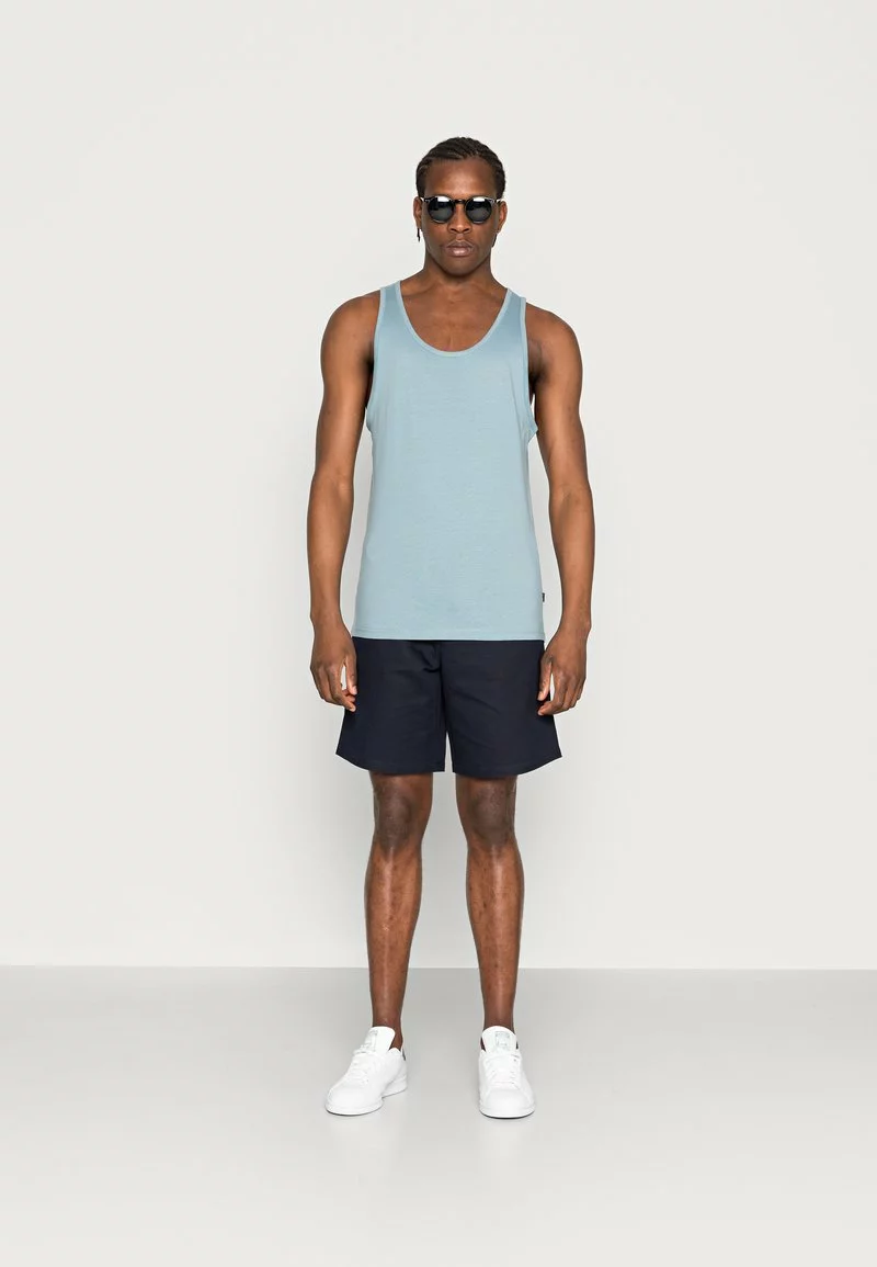 Pier One Uomo 3 PACK - Top - Green / White / Light Blue 3 Pier One Uomo 3 PACK - Top - Green / White / Light Blue