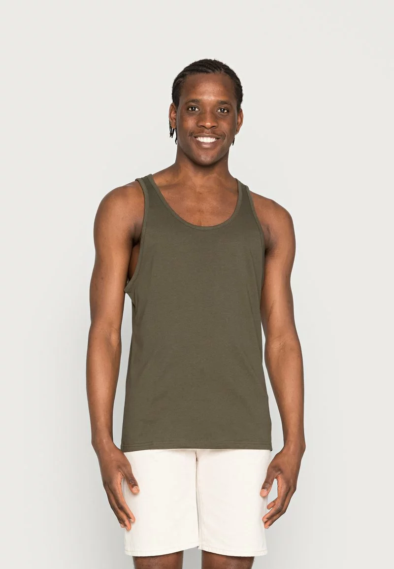 Pier One Uomo 5 PACK - Top - White / Mottled Grey / Lack 6 Pier One Uomo 5 PACK - Top - White / Mottled Grey / Lack - immagine 4