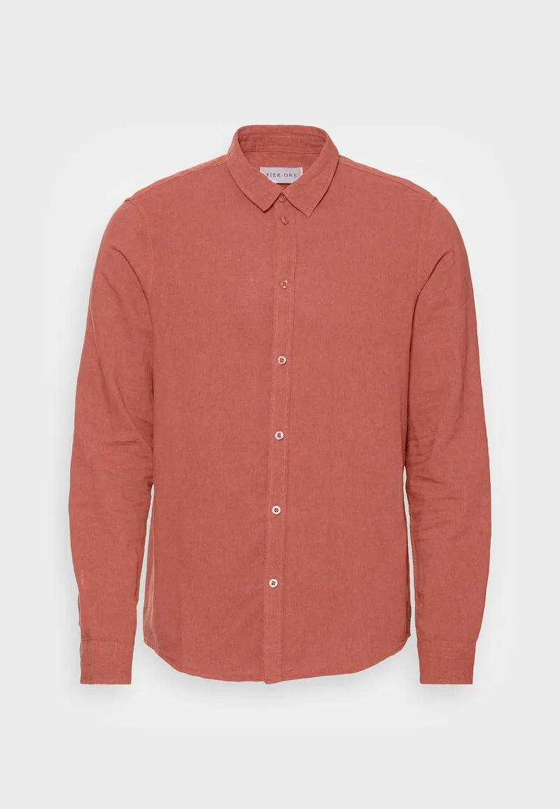 Pier One Uomo Camicia - Cognac 6 Pier One Uomo Camicia - Cognac - immagine 4