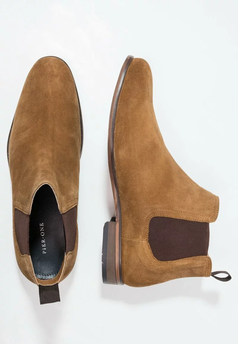 Pier One Uomo LEATHER - Stivaletti - Cognac 4 Pier One Uomo LEATHER - Stivaletti - Cognac - immagine 2