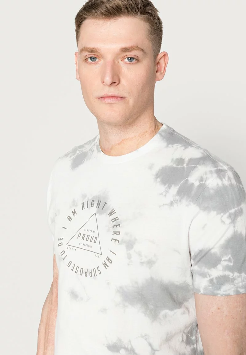 Pier One Uomo T-shirt Con Stampa - Grey 7 Pier One Uomo T-shirt Con Stampa - Grey - immagine 5