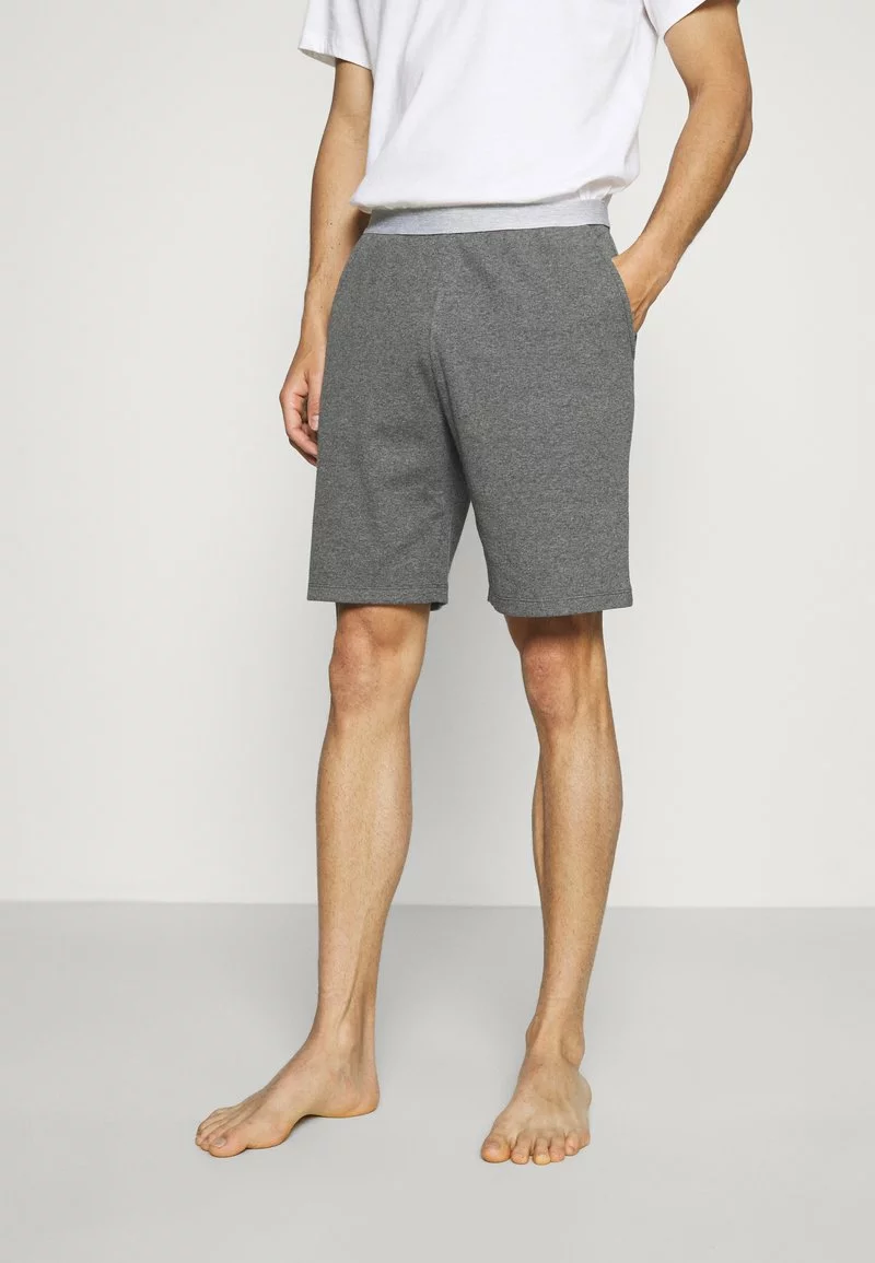 Pier One Uomo LOUNGE HENLEY SHORTS - Pantaloni Del Pigiama - Mottled Dark Grey 3 Pier One Uomo LOUNGE HENLEY SHORTS - Pantaloni Del Pigiama - Mottled Dark Grey
