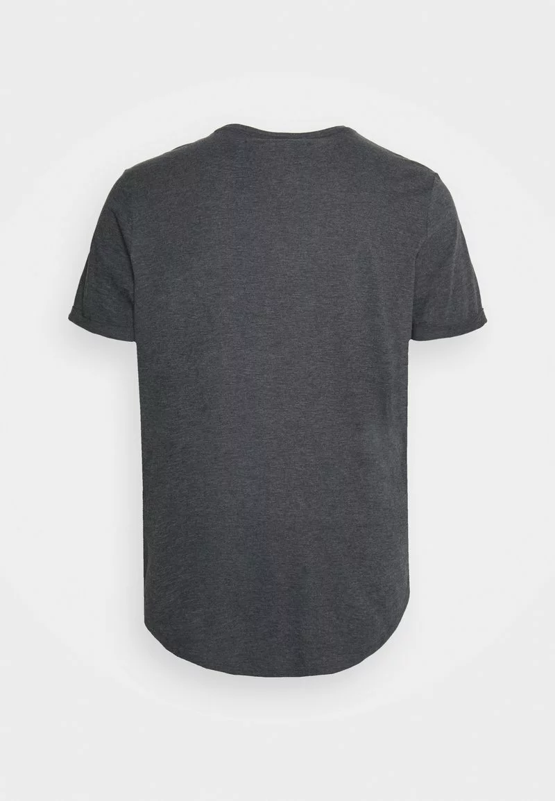 Pier One Uomo T-shirt Basic - Dark Grey 4 Pier One Uomo T-shirt Basic - Dark Grey - immagine 2