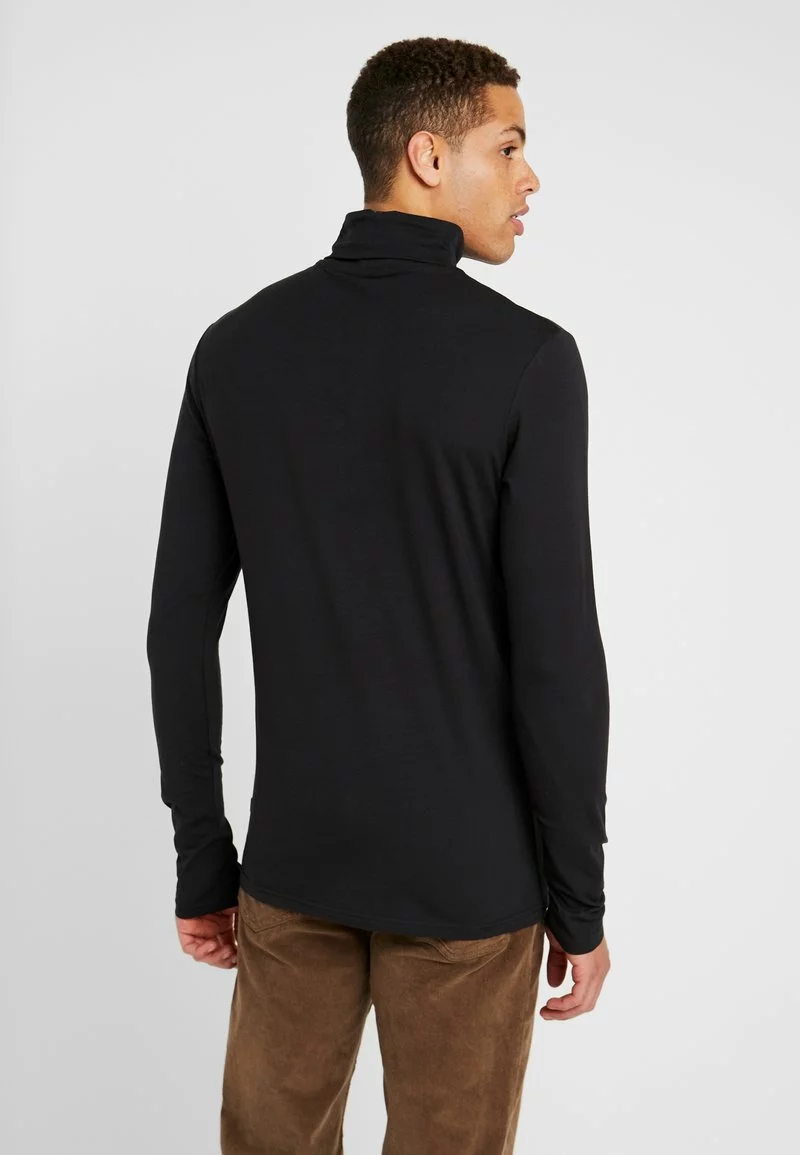 Pier One Uomo Maglietta A Manica Lunga - Black 5 Pier One Uomo Maglietta A Manica Lunga - Black - immagine 3