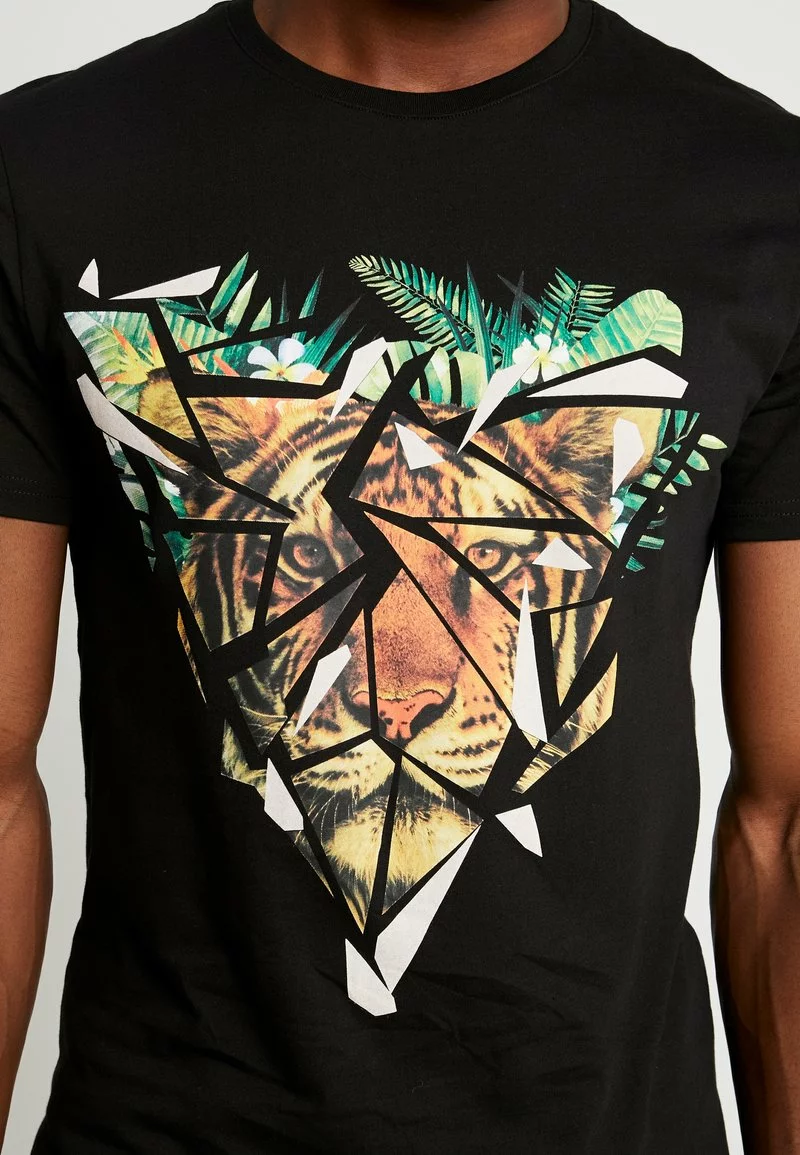 Pier One Uomo T-shirt Con Stampa - Black 8 Pier One Uomo T-shirt Con Stampa - Black - immagine 6