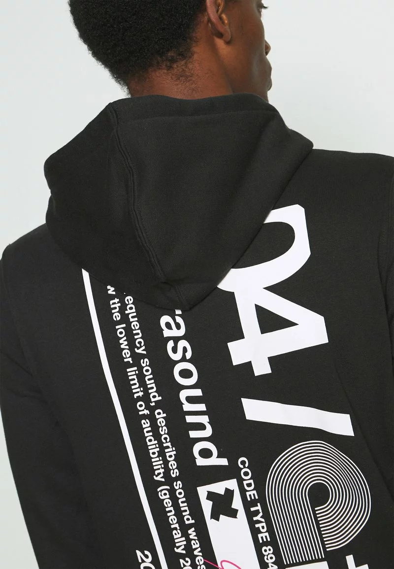 Pier One Uomo Felpa - Black 6 Pier One Uomo Felpa - Black - immagine 4