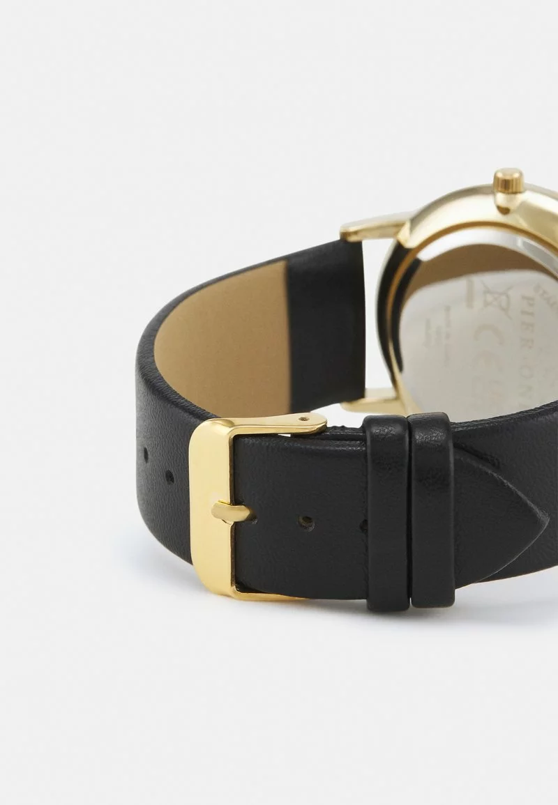 Pier One Unisex Orologio - Black/gold-coloured 4 Pier One Unisex Orologio - Black/gold-coloured - immagine 2
