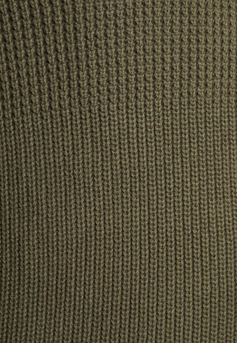 Pier One Uomo BIG STITCH MIX CREWNECK - Maglione - Olive 5 Pier One Uomo BIG STITCH MIX CREWNECK - Maglione - Olive - immagine 3