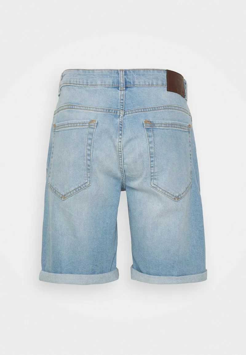 Pier One Uomo Shorts Di Jeans - Blue Denim 4 Pier One Uomo Shorts Di Jeans - Blue Denim - immagine 2