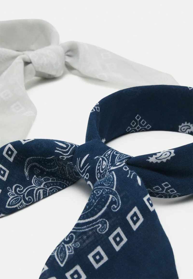 Pier One UNISEX 2 PACK - Foulard - Grey/dark Blue 4 Pier One UNISEX 2 PACK - Foulard - Grey/dark Blue - immagine 2
