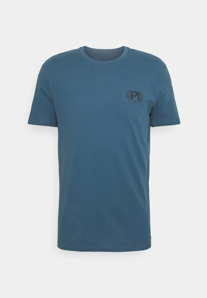 Pier One Uomo T-shirt Con Stampa - Blue 7 Pier One Uomo T-shirt Con Stampa - Blue - immagine 5
