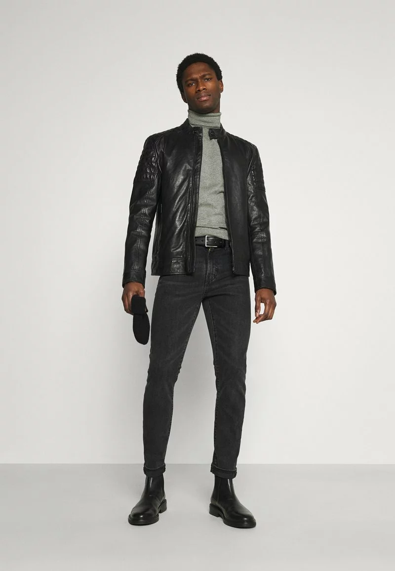 Pier One Uomo 2 PACK - Maglione - Black/mottled Light Grey 3 Pier One Uomo 2 PACK - Maglione - Black/mottled Light Grey