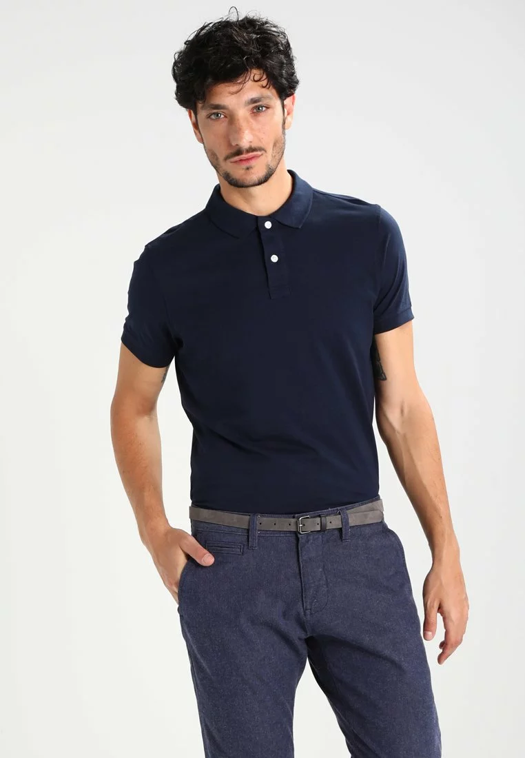 Pier One Uomo Polo - Dark Blue 3 Pier One Uomo Polo - Dark Blue