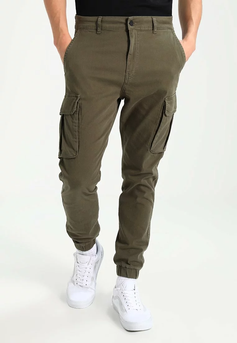 Pier One Uomo Pantaloni Cargo - Khaki 3 Pier One Uomo Pantaloni Cargo - Khaki