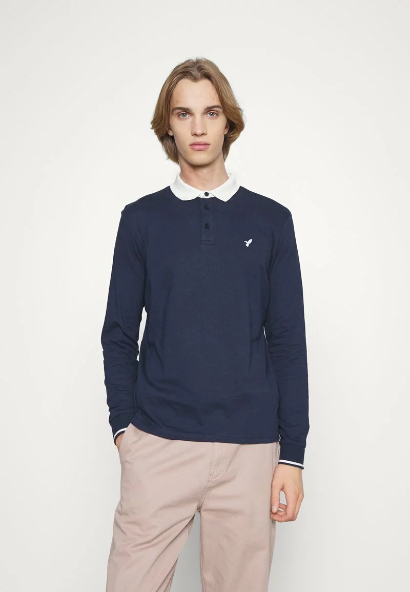 Pier One Uomo 2 PACK - Polo - Dark Blue/mottled Beige 4 Pier One Uomo 2 PACK - Polo - Dark Blue/mottled Beige - immagine 2