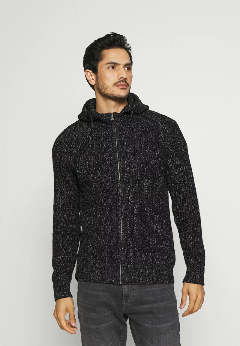 Pier One Uomo Cardigan - Black 3 Pier One Uomo Cardigan - Black
