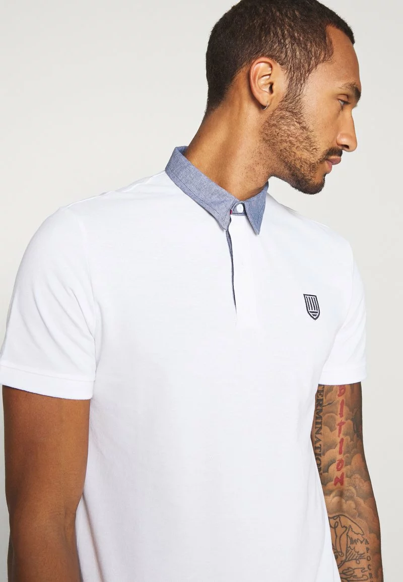 Pier One Uomo Polo - White 6 Pier One Uomo Polo - White - immagine 4