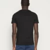Pier One Uomo 3 PACK - T-shirt Basic - Black -Offerta Economica Pier One 2679cee50cbe4987bedd7be49870e87f
