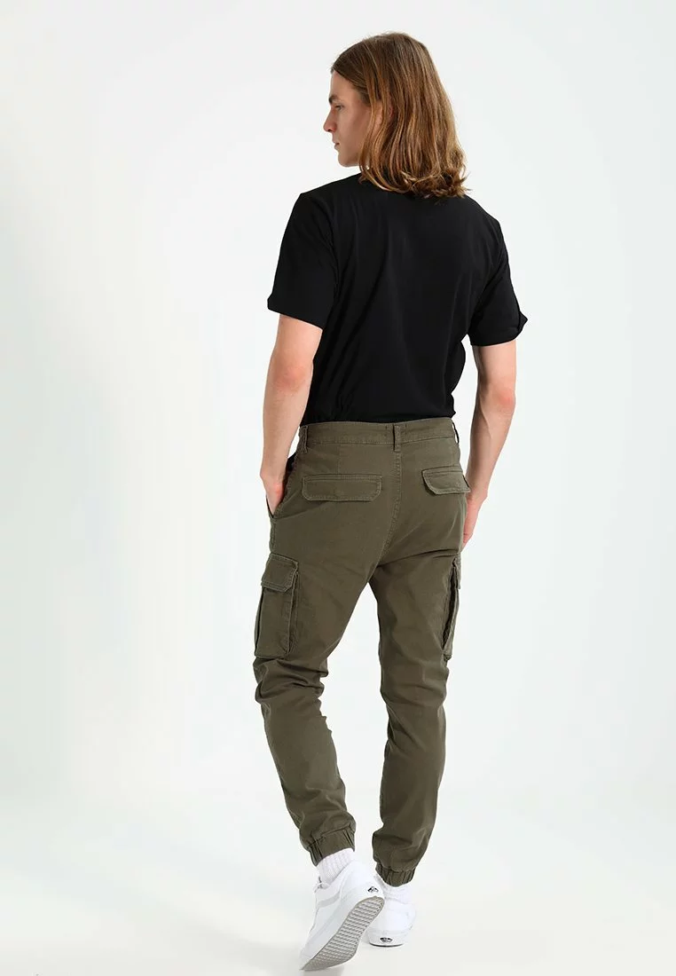 Pier One Uomo Pantaloni Cargo - Khaki 5 Pier One Uomo Pantaloni Cargo - Khaki - immagine 3