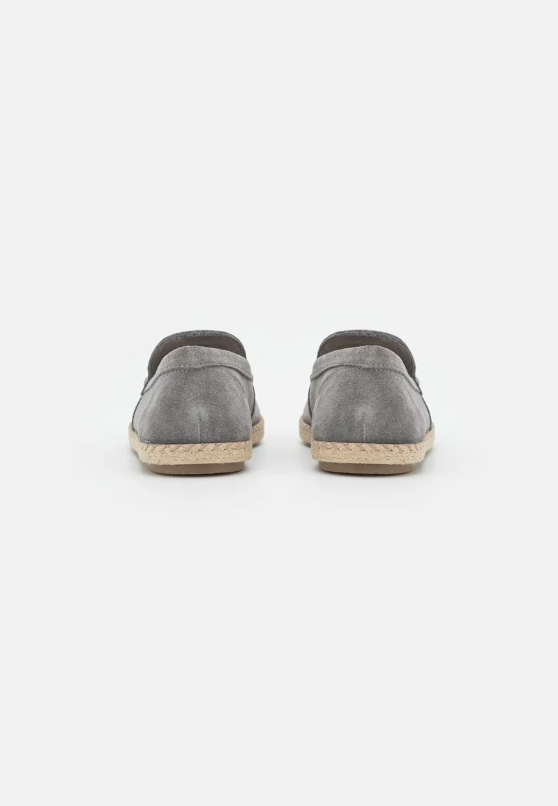 Pier One Uomo LEATHER - Espadrillas - Grey 5 Pier One Uomo LEATHER - Espadrillas - Grey - immagine 3