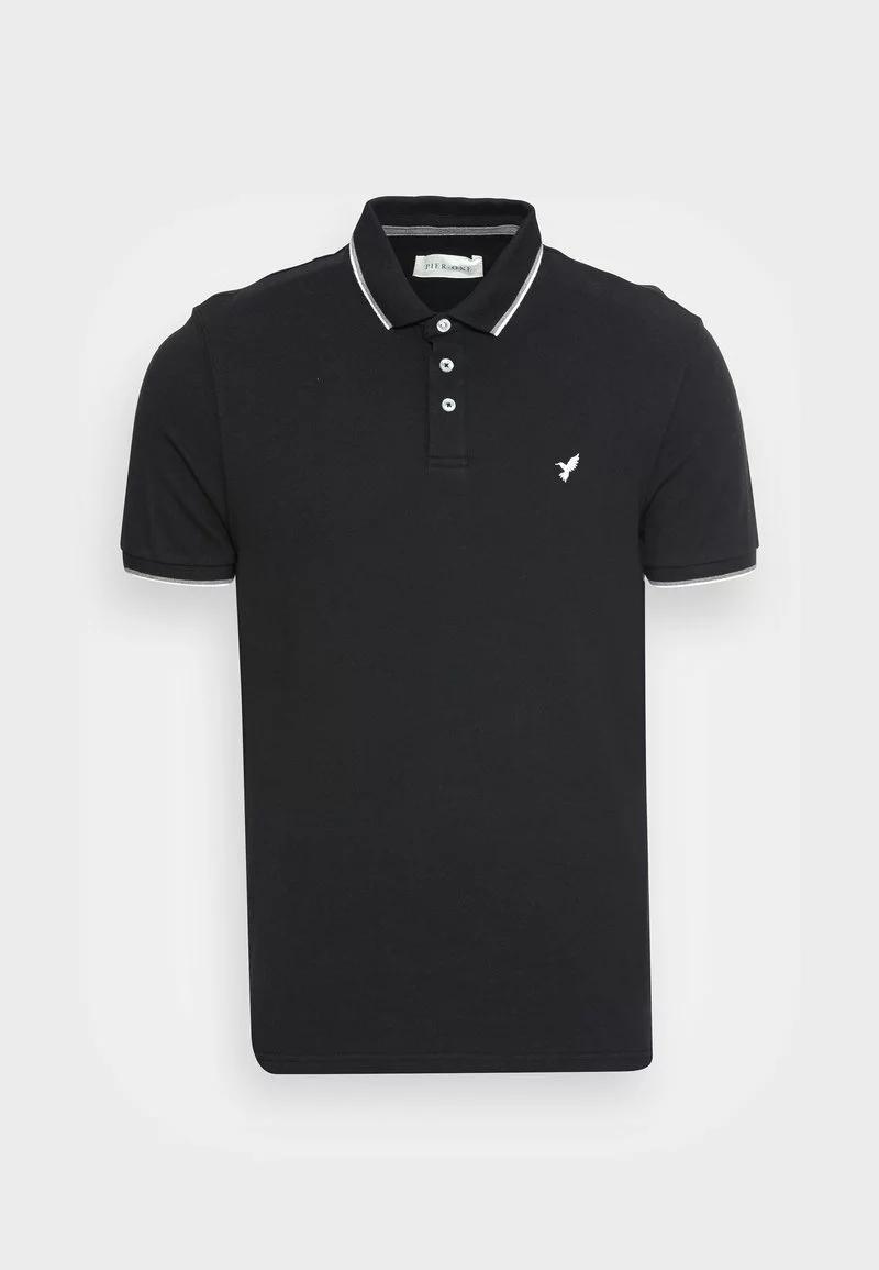Pier One Uomo Polo - Black 6 Pier One Uomo Polo - Black - immagine 4