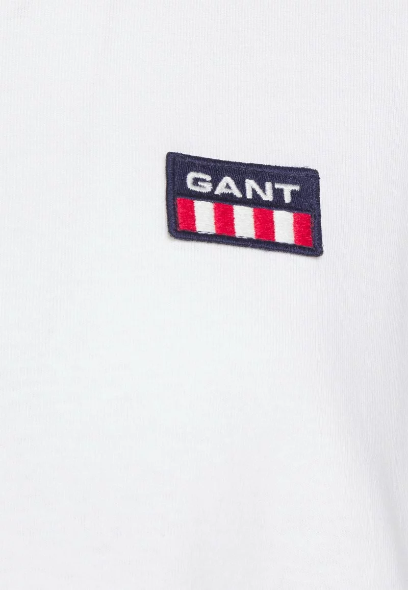 GANT Donna RETRO LOGO DRESS - Jerseykleid - White 5 GANT Donna RETRO LOGO DRESS - Jerseykleid - White - immagine 3