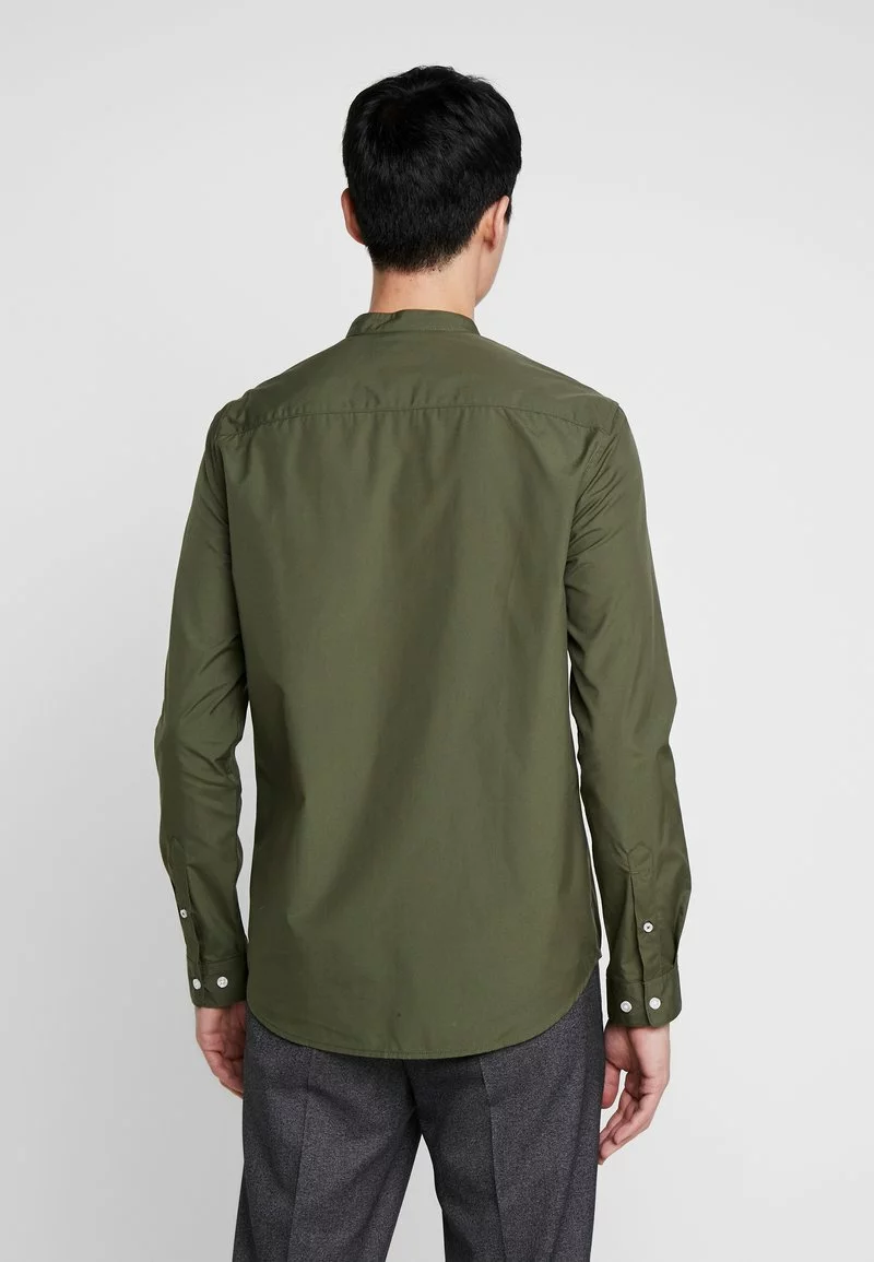 Pier One Uomo 2 PACK - Camicia - Oliv/black 5 Pier One Uomo 2 PACK - Camicia - Oliv/black - immagine 3