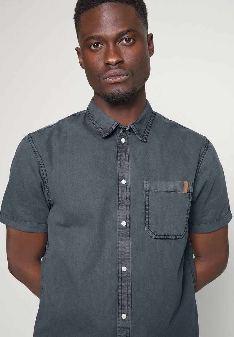 Pier One Uomo Camicia - Blue-grey 6 Pier One Uomo Camicia - Blue-grey - immagine 4