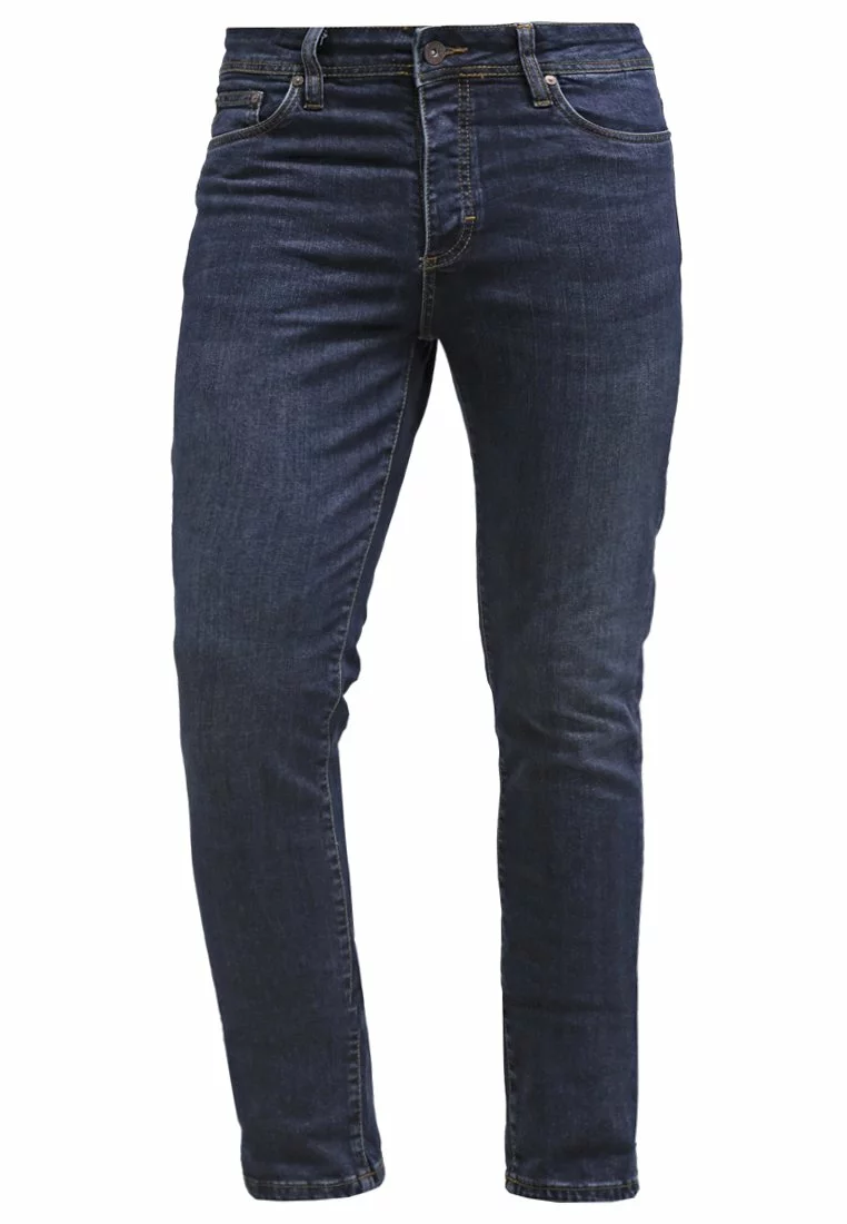 Pier One Uomo DISTRESSED DENIM SLIM FIT - Jeans Slim Fit - Dark Blue Denim 6 Pier One Uomo DISTRESSED DENIM SLIM FIT - Jeans Slim Fit - Dark Blue Denim - immagine 4