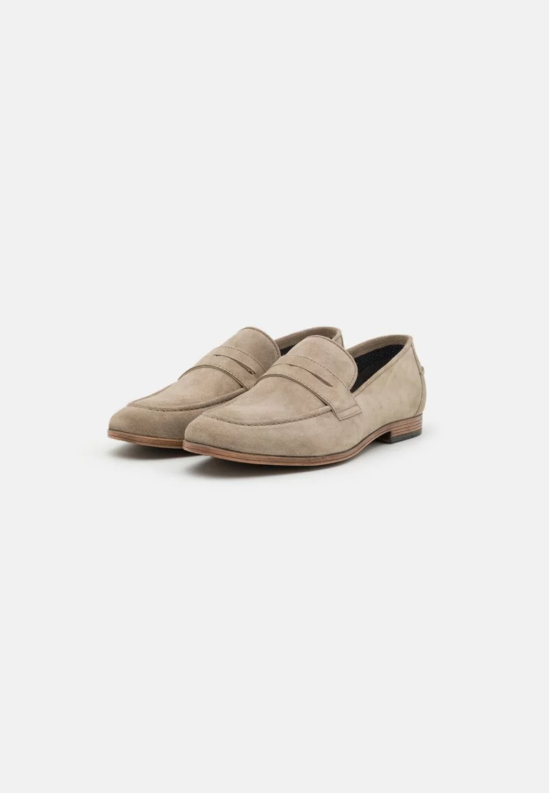Pier One Uomo LEATHER - Scarpe Senza Lacci - Beige 4 Pier One Uomo LEATHER - Scarpe Senza Lacci - Beige - immagine 2