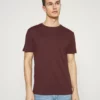 Pier One Uomo 3 PACK - T-shirt Basic - Black/grey/bordeaux -Offerta Economica Pier One 2d6e3b91aae541ef977efb9debcd78fb