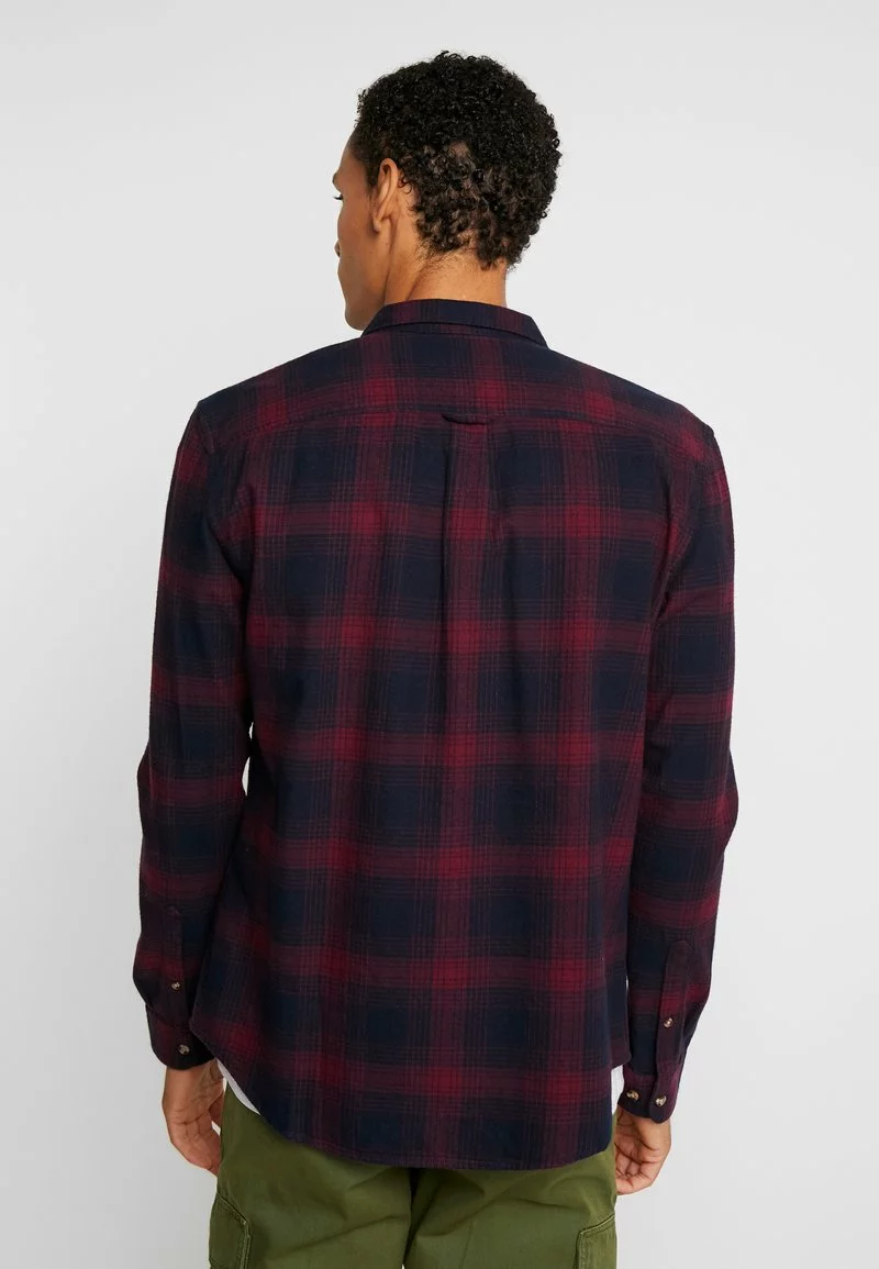 Pier One Uomo Camicia - Bordeaux 5 Pier One Uomo Camicia - Bordeaux - immagine 3