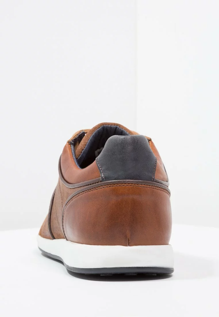 Pier One Uomo LEATHER - Sneakers Basse - Cognac 6 Pier One Uomo LEATHER - Sneakers Basse - Cognac - immagine 4